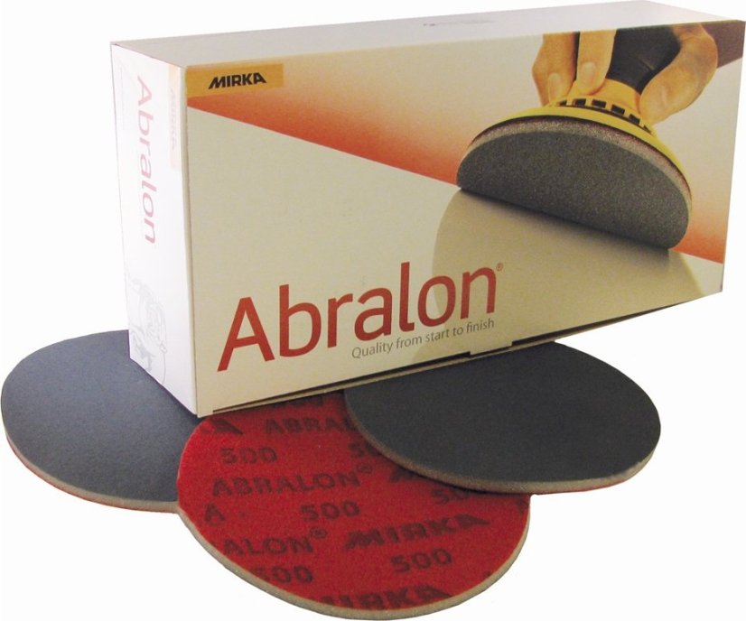BRUSNÝ KOTOUČ MIRKA ABRALON SANDING PADDS 150 MM - Zrnitost/ hrubost :: 360 Grit