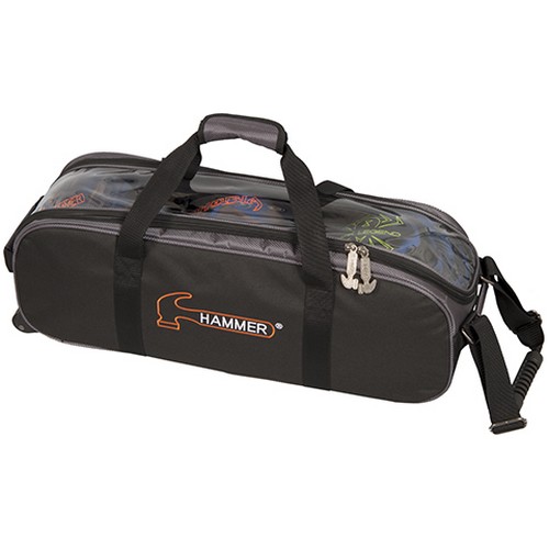 PREMIUM TRIPLE TOTE BLACK/CARBON