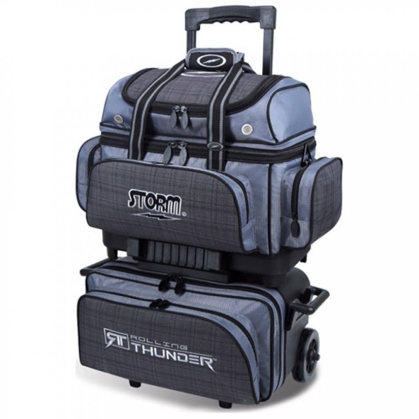 4-BALL ROLL THUNDER BAGS PLAID/GREY/BLACK 4-BALL ROLL THUNDER BAGS PLAID/GREY/BLACK
