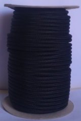 PROVAZ NA ZAVĚŠENÍ VRTANÝCH KUŽELEK ČERNÝ 6 MM (50 M)