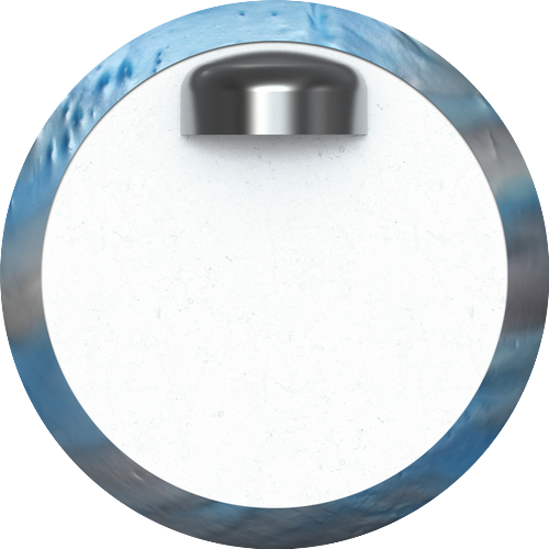 ASPIRE SKY/SILVER/WHITE - Váha koule :: 8 LBS