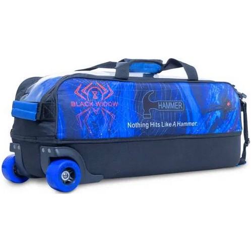 TAŠKA NA 3 KOULE DYE-SUB TOTE BLACK WIDOW MODRÁ