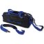 3 BALL CLEAR TOP TOTE ROLL VISE - Colors: BLUE/PINK