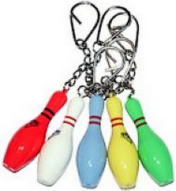 Bowling hot sale pin keychain