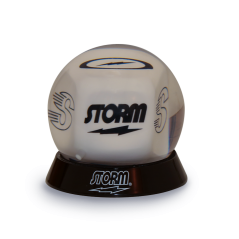 SBĚRATELSKÁ MINI BOWLINGOVÁ KOULE STORM BÍLÁ