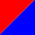 ČERVENÁ/MODRÁ