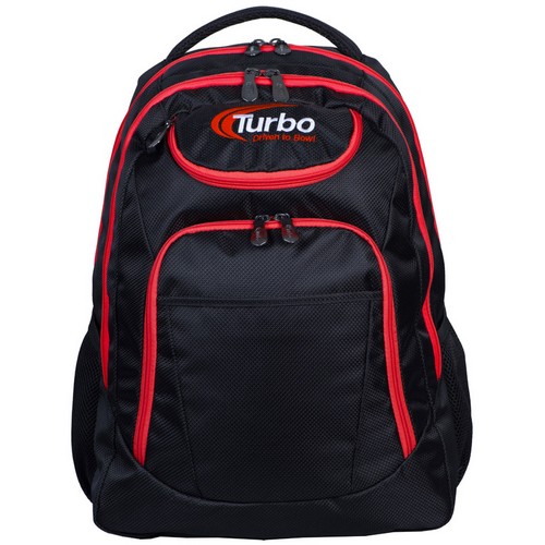 BATOH TURBO ČERNÝ/ČERVENÝ ZIP