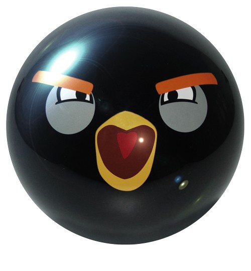 ANGRY BIRDS ČERNÁ - Váha koule :: 10 LBS