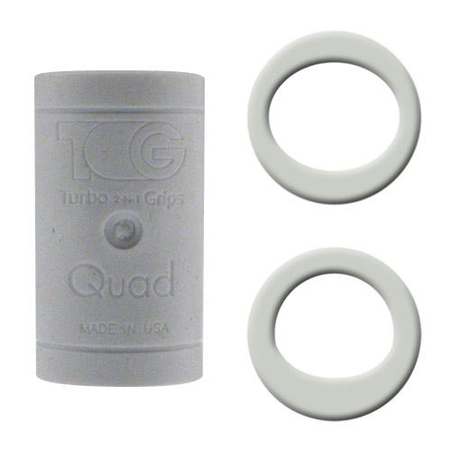 BOWLINGOVÝ GRIP QUAD BÍLÝ