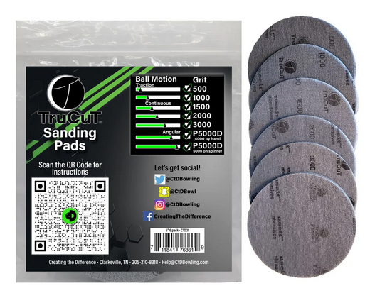 BRUSNÝ KOTOUČ TruCut ABRALON SANDING PADDS 126 MM - Zrnitost/ hrubost :: 500 Grit