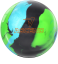 ASCEND GREEN/TEAL/BLACK - Váha koule :: 11 LBS