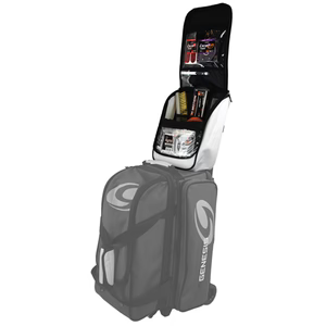 Genesis® Sport™ Accessory Bag open on a Roller Bag